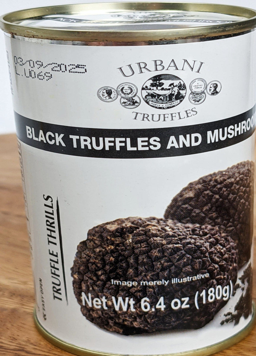 Urbani Food Items Black Truffles & Mushrooms Sauce ITALY