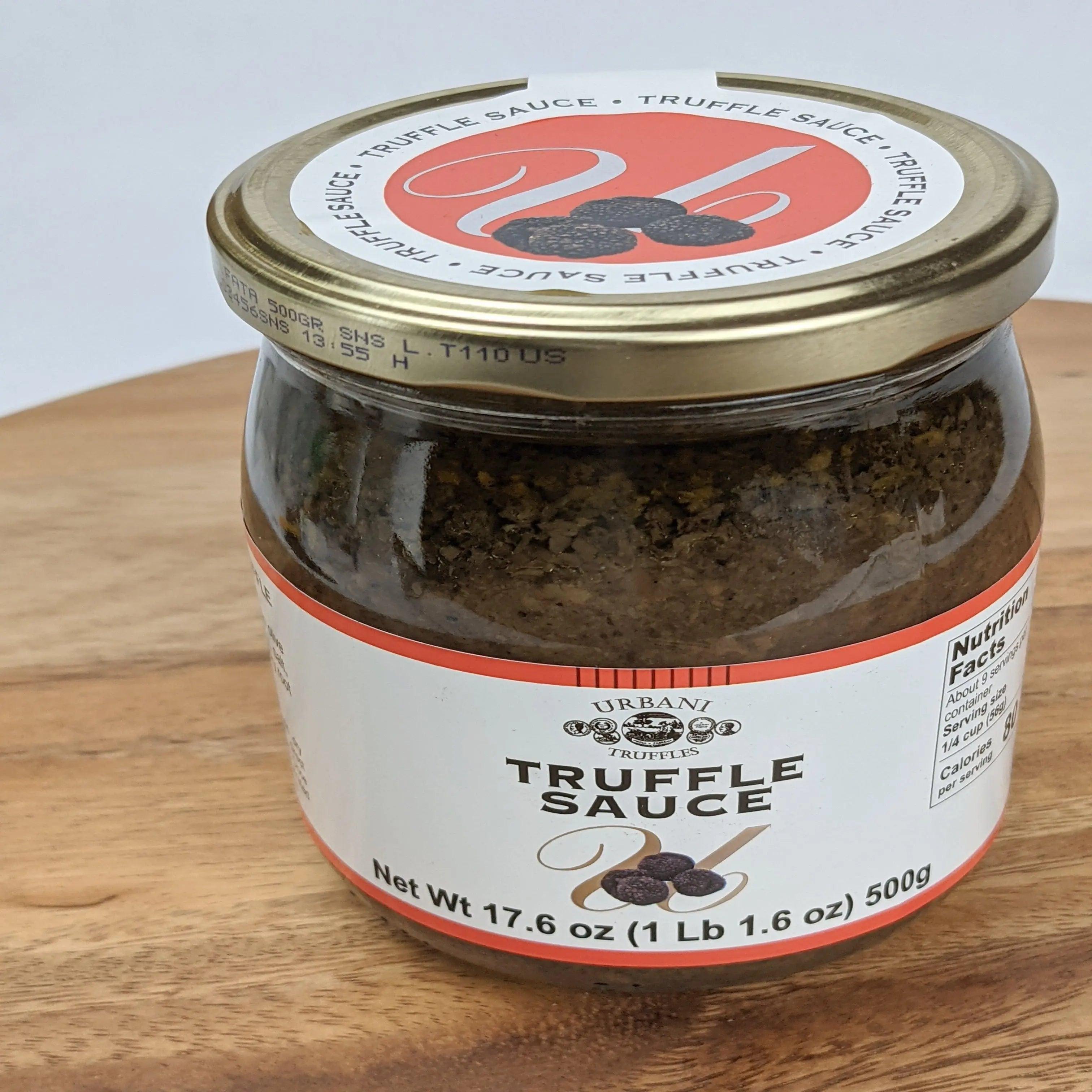 Italian Black Summer Truffle and Mushroom Sauce Urbani