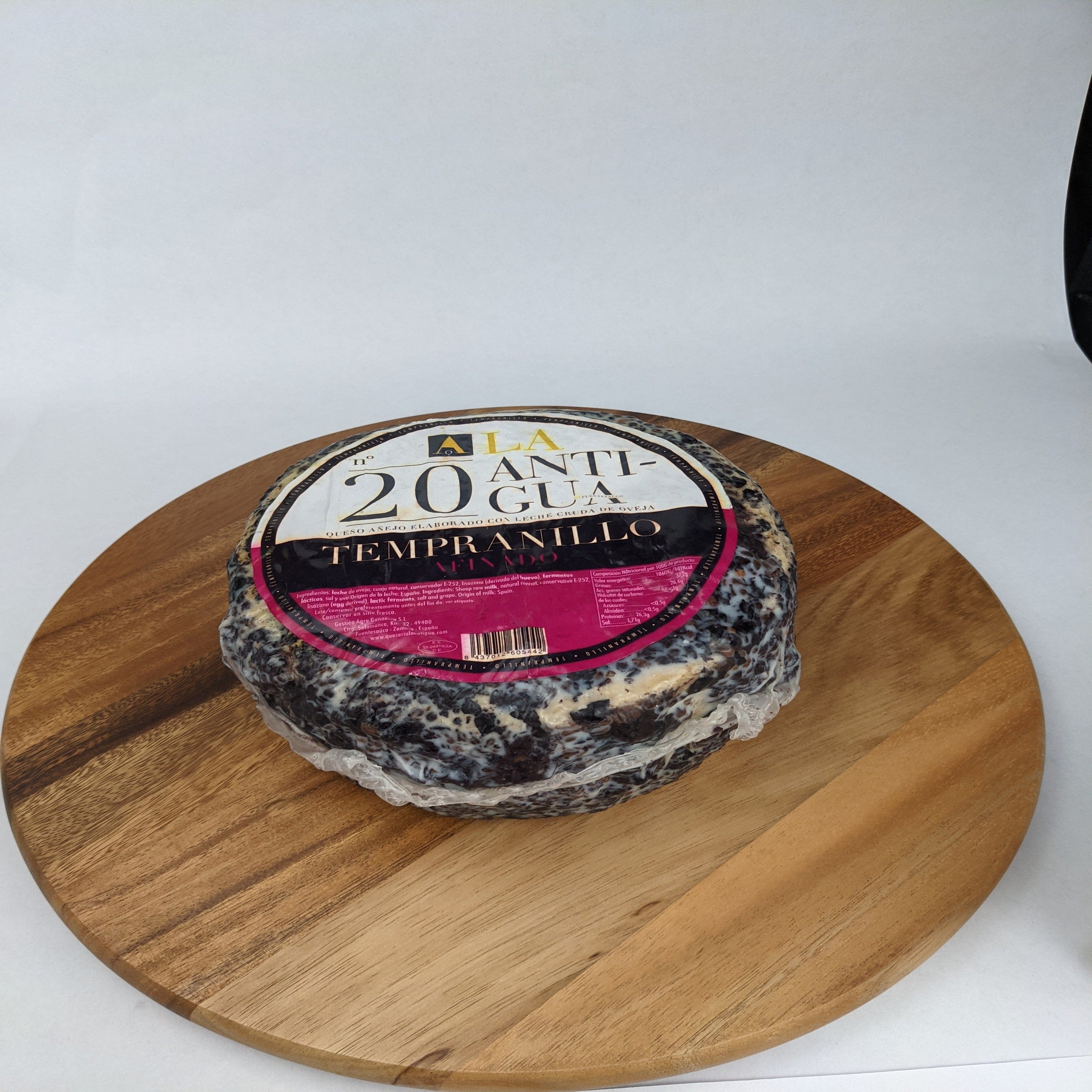 Spanish Sheep Cheese Aged in Tempranillo Wine | La Antigua –  RealGourmetFood.com