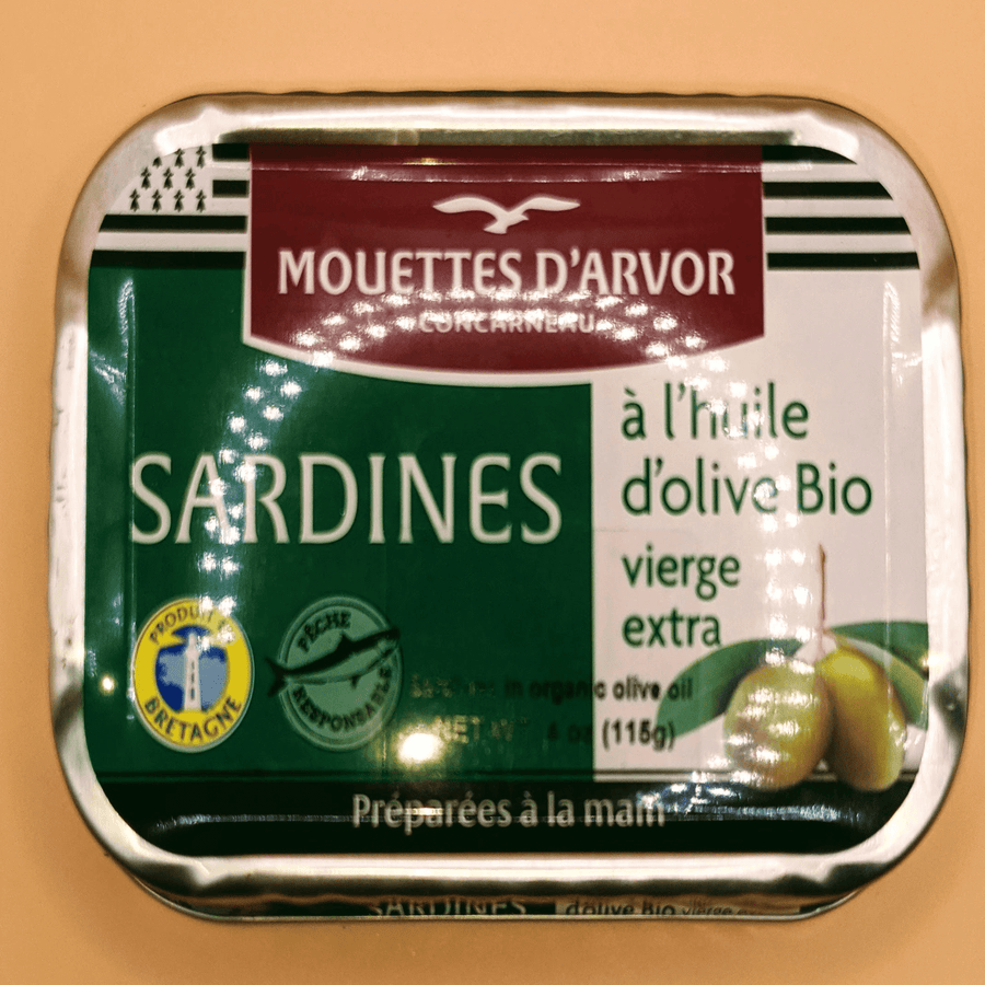 Conserverie Gonidec Sardines Conserverie Gonidec Sardines with Extra Virgin Olive Oil 4oz France