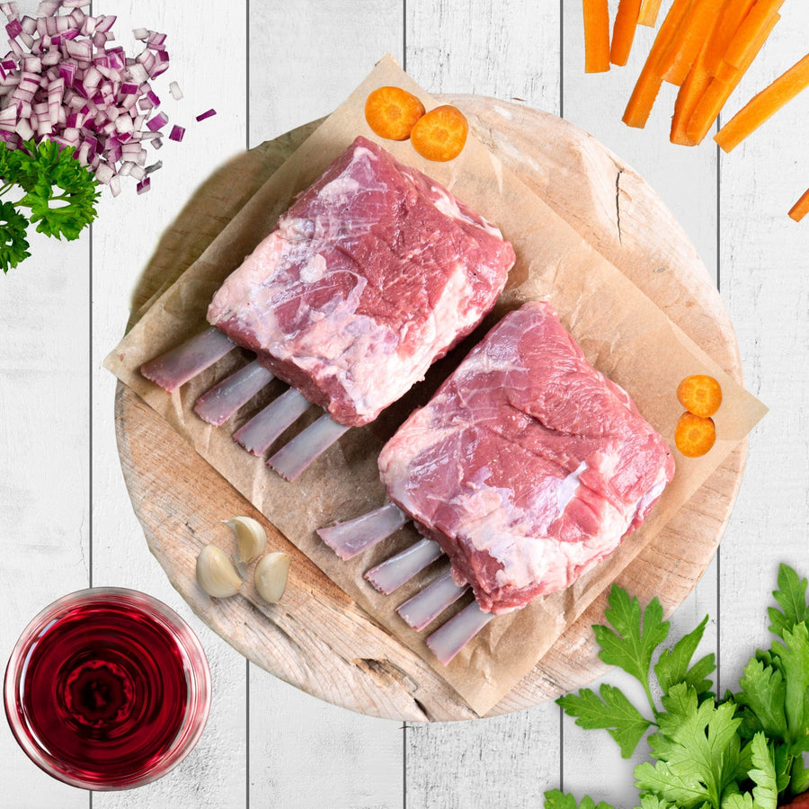 Ovation Rack of Lamb Frenched Rack of Lamb (2 x 4 Ribs) - NEW ZEALAND