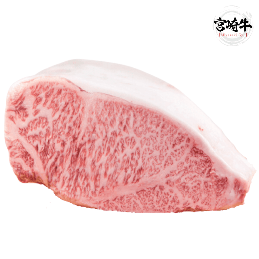 Miyazaki Wagyu Beef Striploin 18-19oz Wagyu Beef, Miyazaki, A5 Striploin Individual Steaks 18-19oz - JAPAN