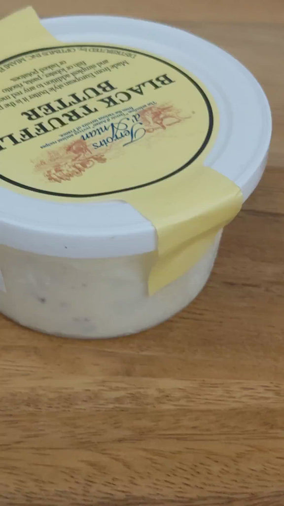 Delicious French Black Winter Truffle Butter.mp4