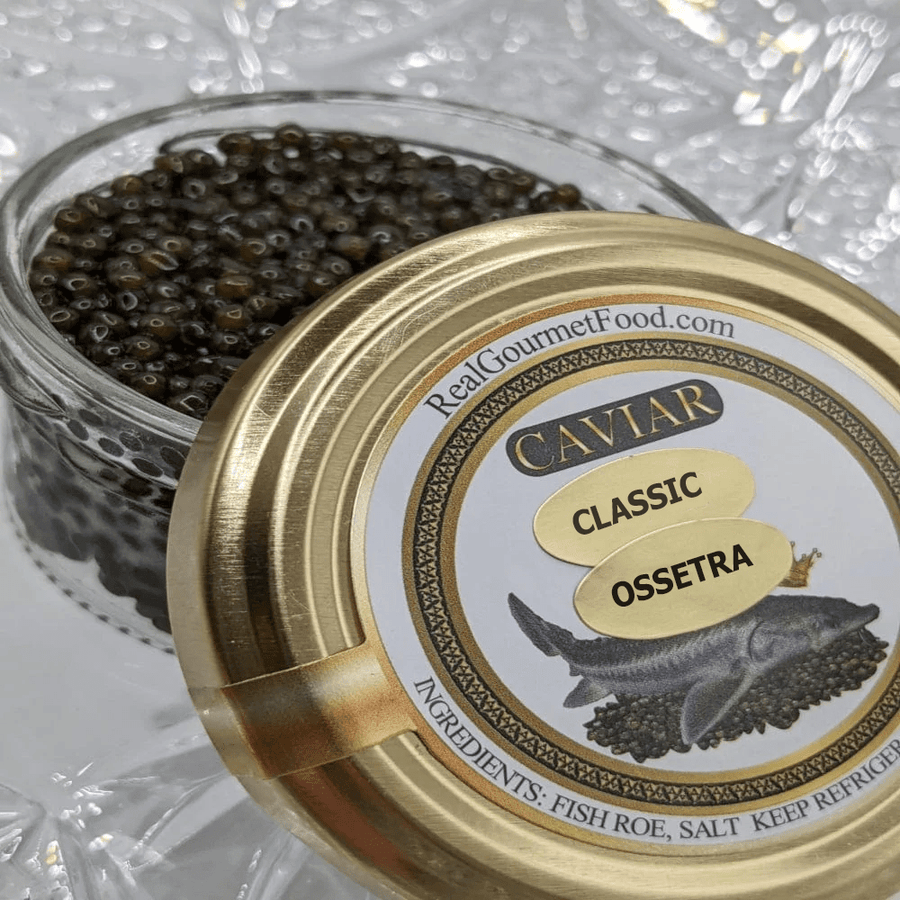 RealGourmetFood.com Caviar Classic Ossetra- /Gueldenstaedtii