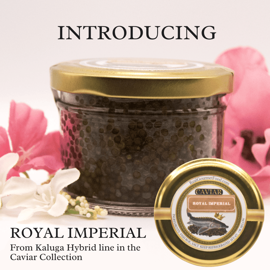RealGourmetFood.com Caviar Royal Imperial (Kaluga Hybrid)