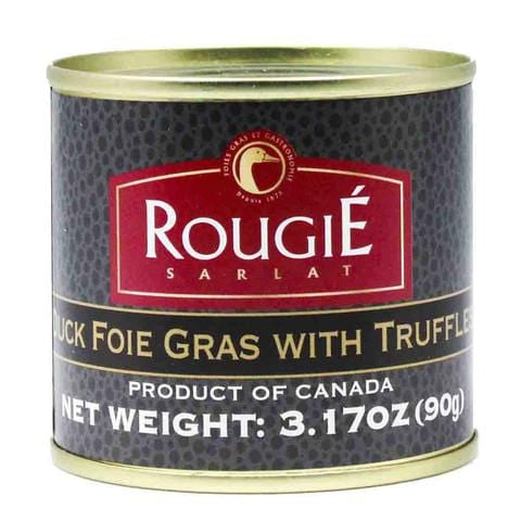 RealGourmetFood.com foie gras Block of Duck Foie Gras with Truffles