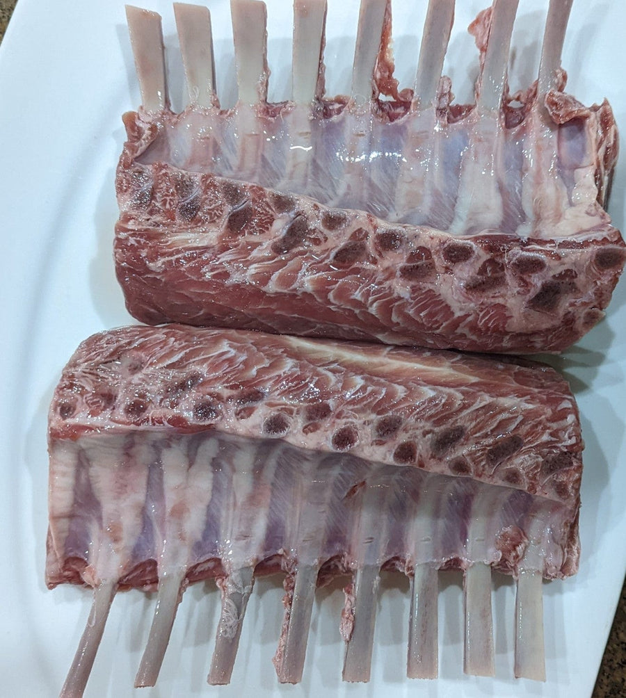 Ovation Food Items 2.5 - 2.8 lb Frenched Rack of Lamb New Zealand