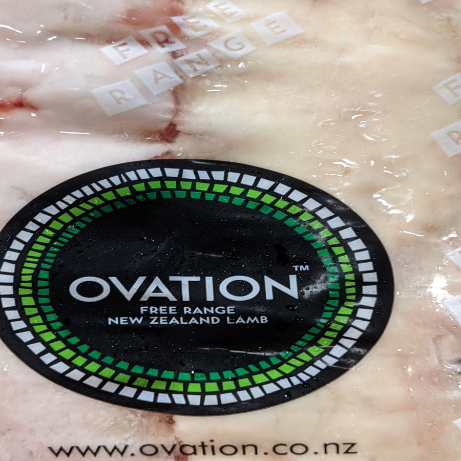 Ovation Food Items Frenched Rack of Lamb New Zealand