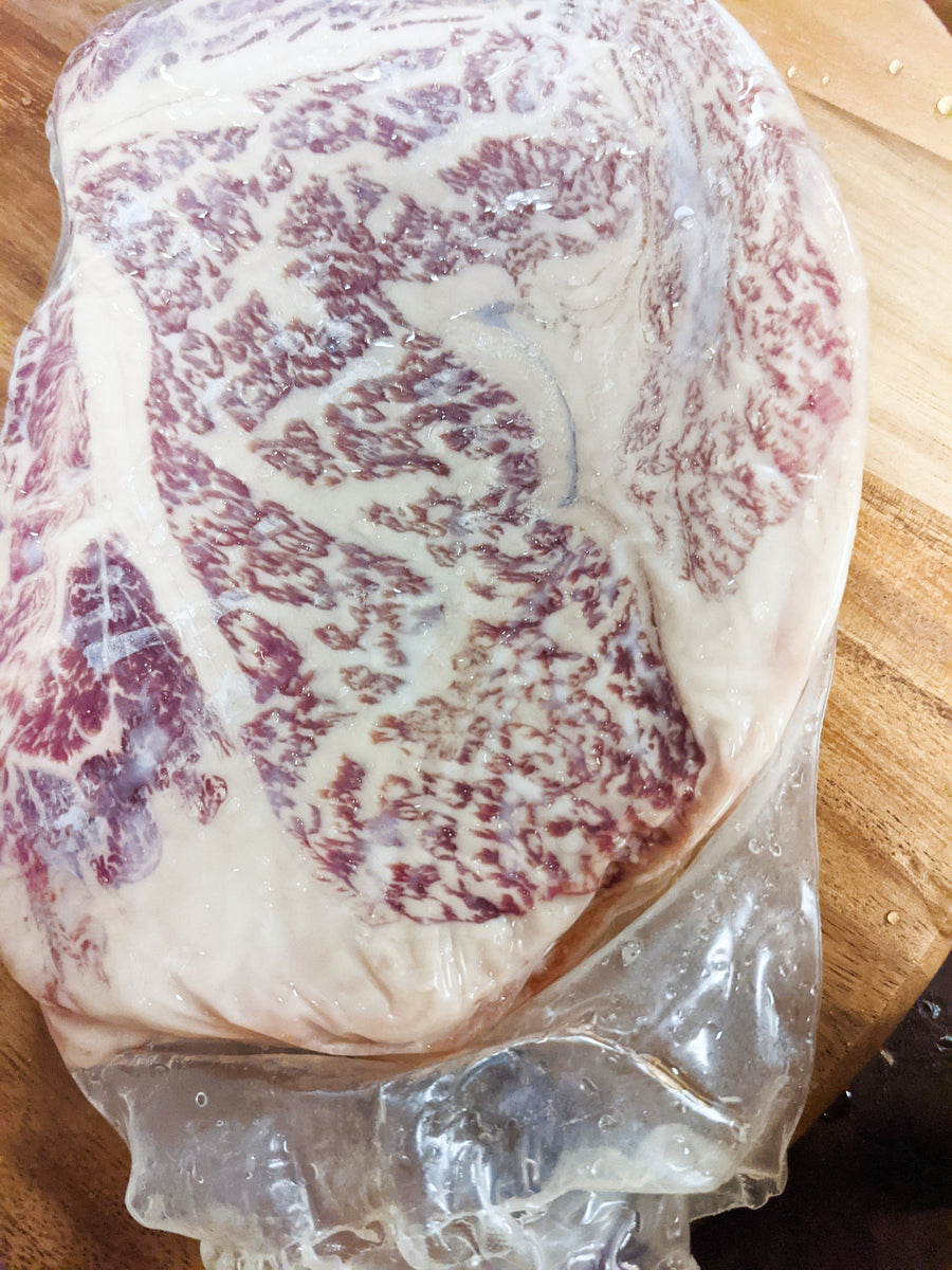 Miyachiku Fresh & Frozen Meats 4.0-5.0 lb (whole) Copy of Wagyu Beef A5 Ribeye by Miyachiku - JAPAN