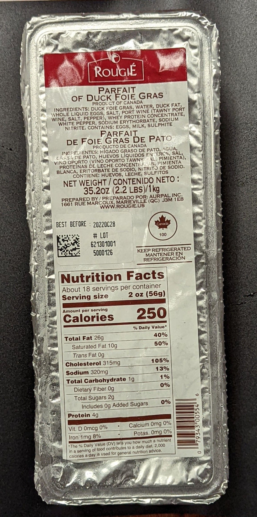 Parfait-Duck-Foie-Gras-nutrition-facts