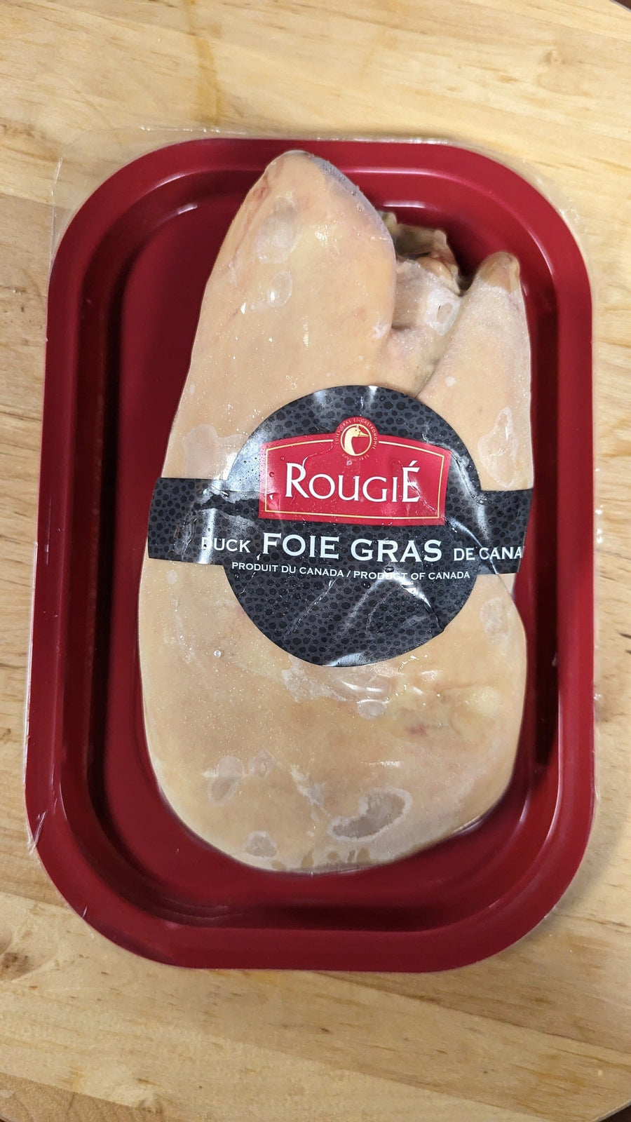 Rougie Foie Gras Lobe, Whole Grade A, Rouge - CANADA